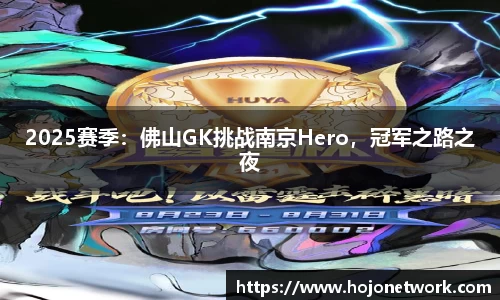 2025赛季：佛山GK挑战南京Hero，冠军之路之夜